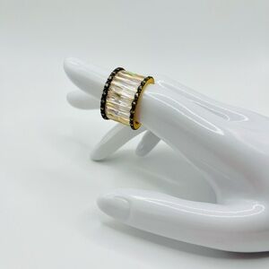 Clear Baguette Cigar Band